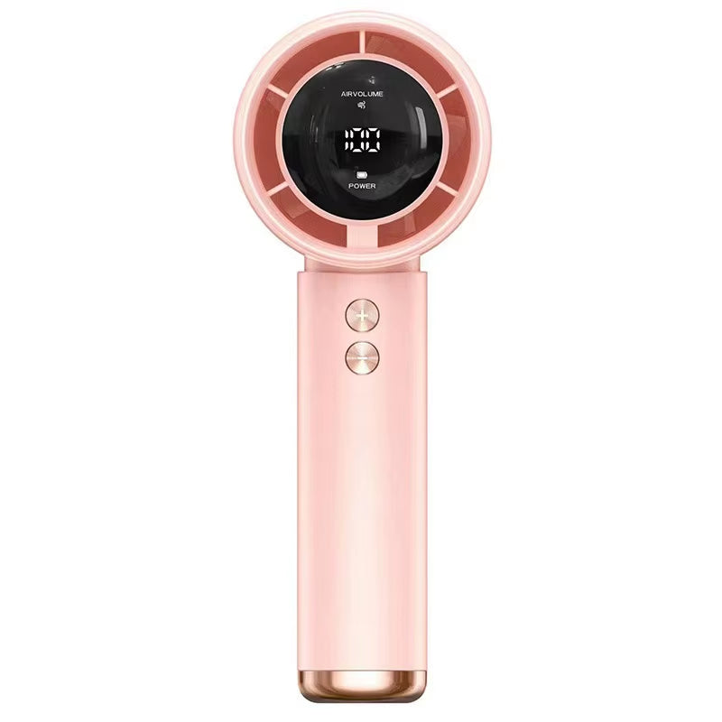 10000Mah High Speed Portable Turbo Fan Cooler Fan 100-Speed Adjustment High-Speed Fan Handheld Fan Mini Fan Adjustment Portable